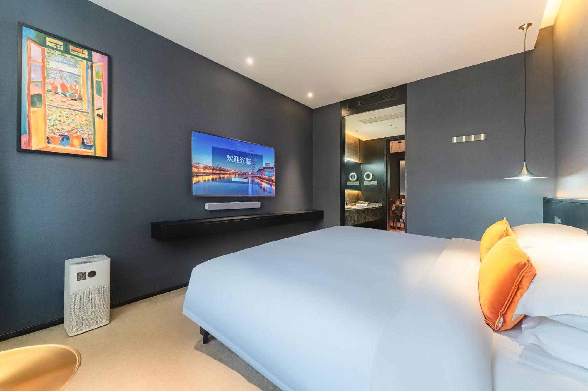 Hesu Designer Hotel & Suites -Near Xi'An Drum Tower And Yongning Gate -Free Laundry Luggage Storage -Kitty Cafe With Freshly Ground Coffee -24H Front Desk -English Service 外观 照片